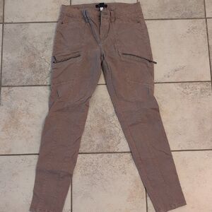 White House Black Market Taupe Skinny Pants